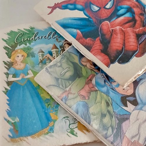Kids Pocket Size Journals Deckled Edge 4.25 x 5.5 inch