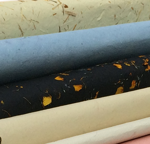 2 Floral Paper Sheets 22 x 28 inch