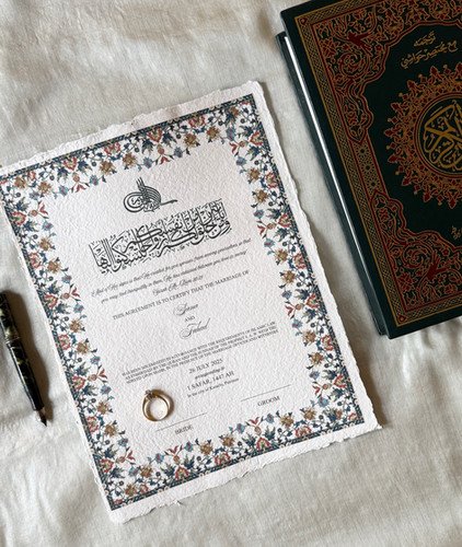 Nikah Certificate